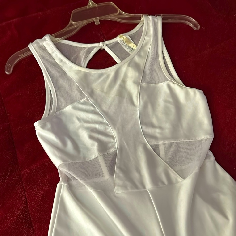 White tank bodysuit